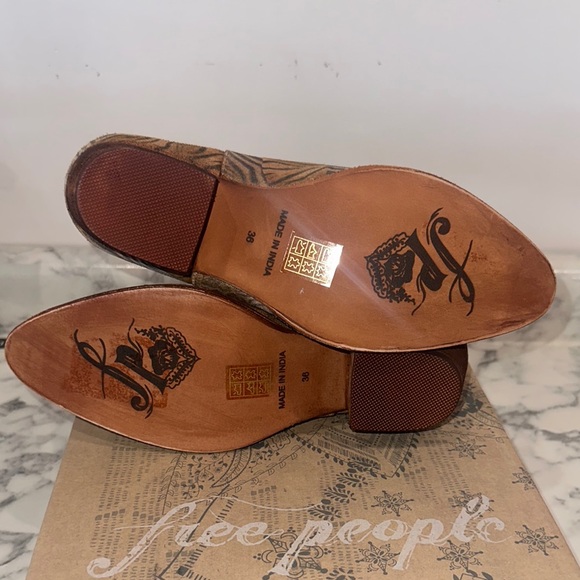 Free People Printed Multi Ankle Boots - Picture 5 of 5